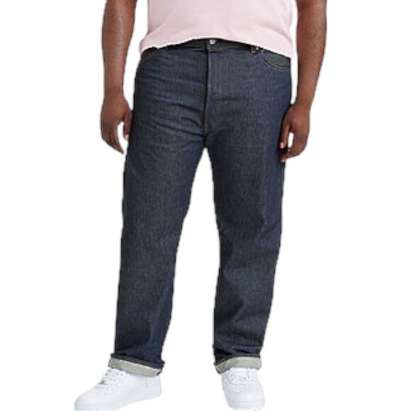 Levi’s 501 Denim Jeans Button Fly Men’s Size 44x32
